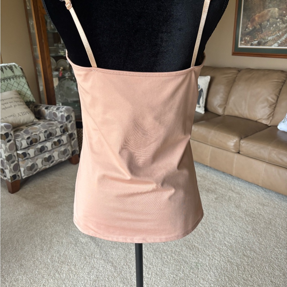 Peach Chevron Knit Sweater with Peach Camisole - Picture 7 of 16